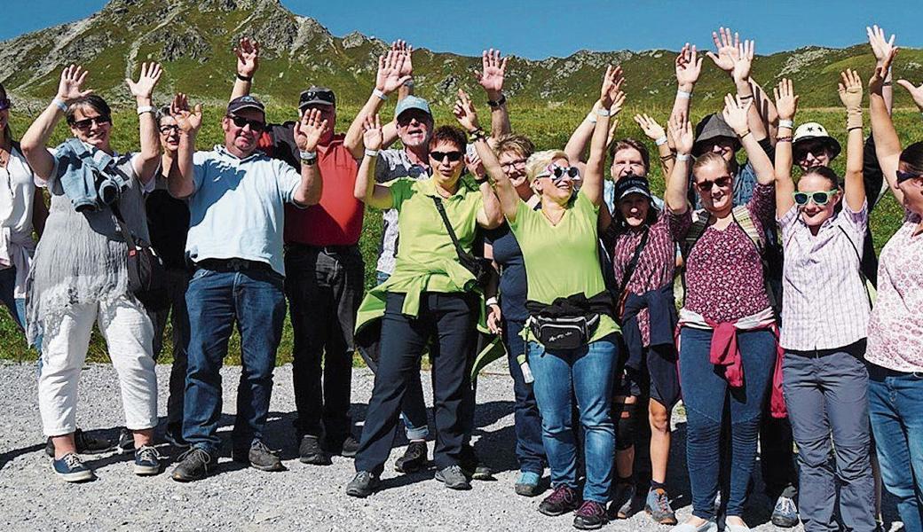 Eine muntere Schar der Balgacher Schalmeien unternahm einen abwechslungsreichen Ausflug. 