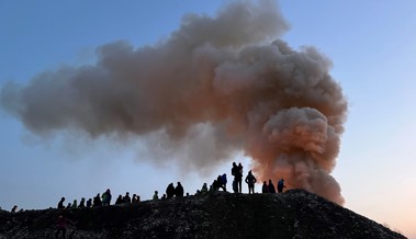 Nirgendwo sonst ist die Aussicht auf den Funken so erhaben wie in Rüthi