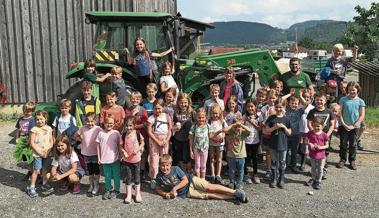 Kinder besuchten den Heiterhof 