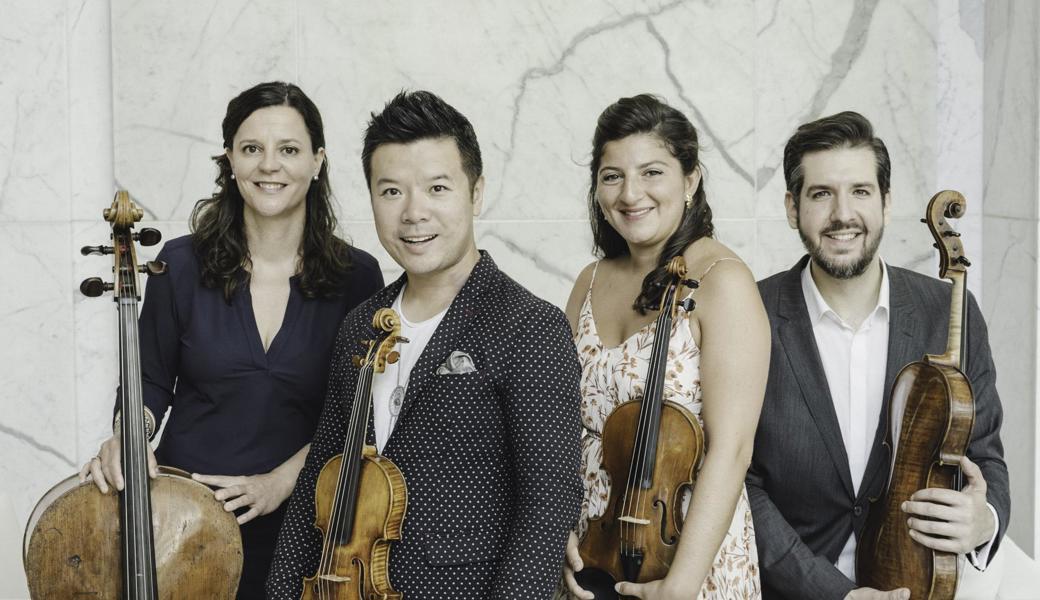 Das Stradivari-Quartett spielt zusammen mit zwei weiteren Musizierenden zwei beeindruckende Werke von Brahms.