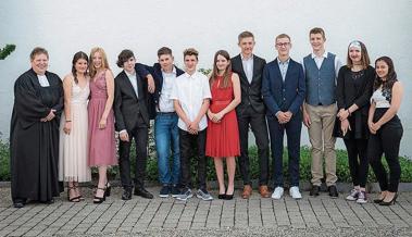 Konfirmation zum Thema  «Schuhe des Glaubens»