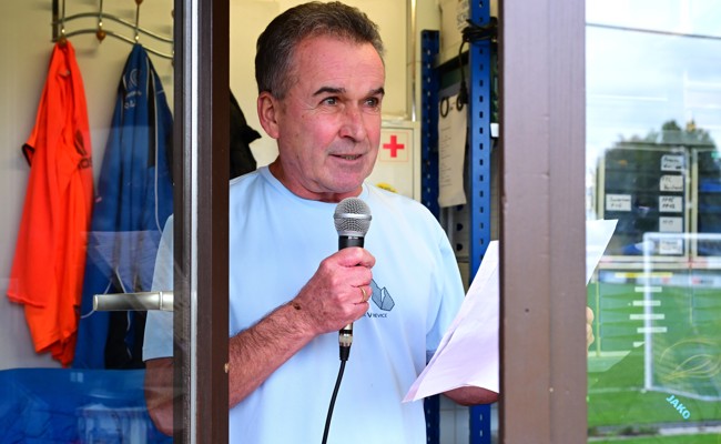 Immer noch für den FC Widnau im Einsatz – jetzt am Mikrofon