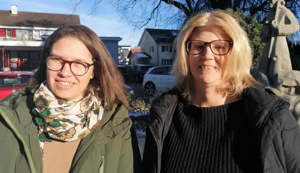 Die neuen Leiterinnen Mona Vogel (l.) und Tanja De Marchi.