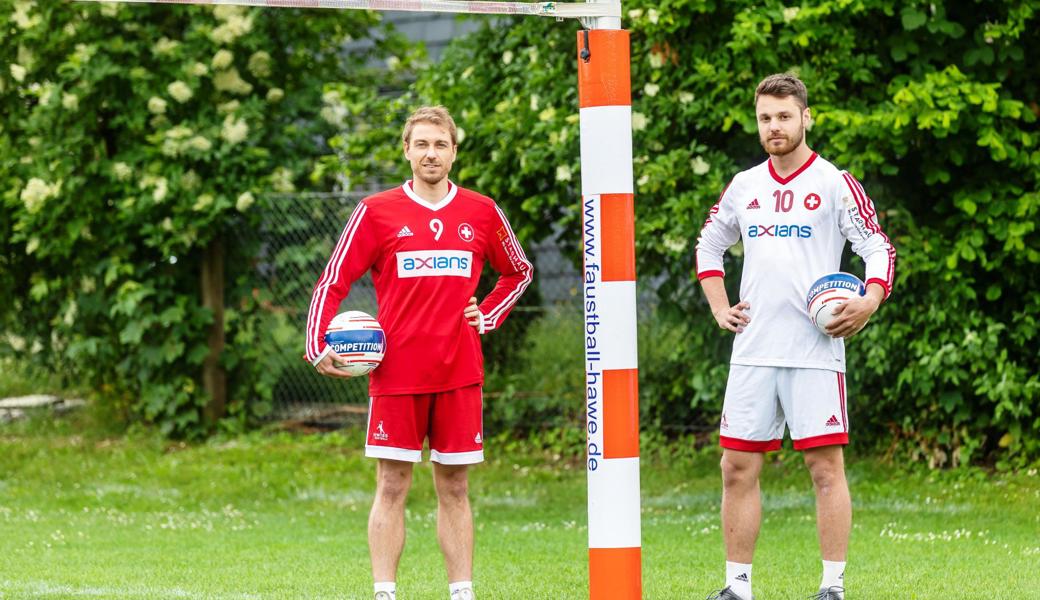 Mario Kohler (links) und Malik Müller sind im Verein Rivalen, in der Nati aber Kollegen.