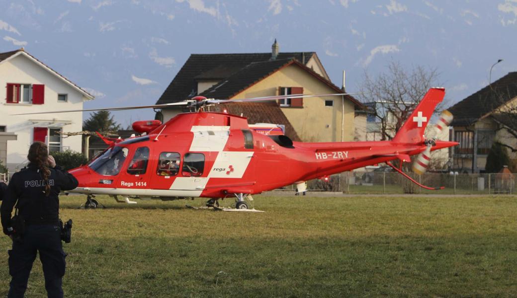 Kommt nur in Notfällen zum Einsatz – die Schweizerische Rettungsflugwacht Rega.  