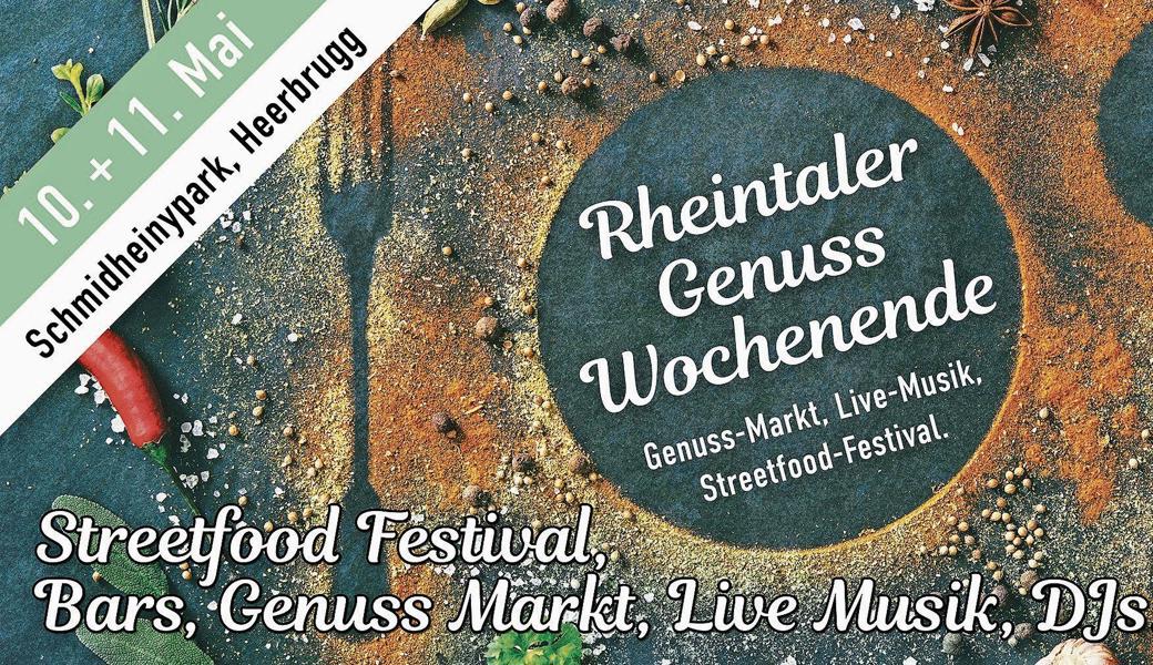 Erstmals im Rheintal: ein Wochenende zum Geniessen.