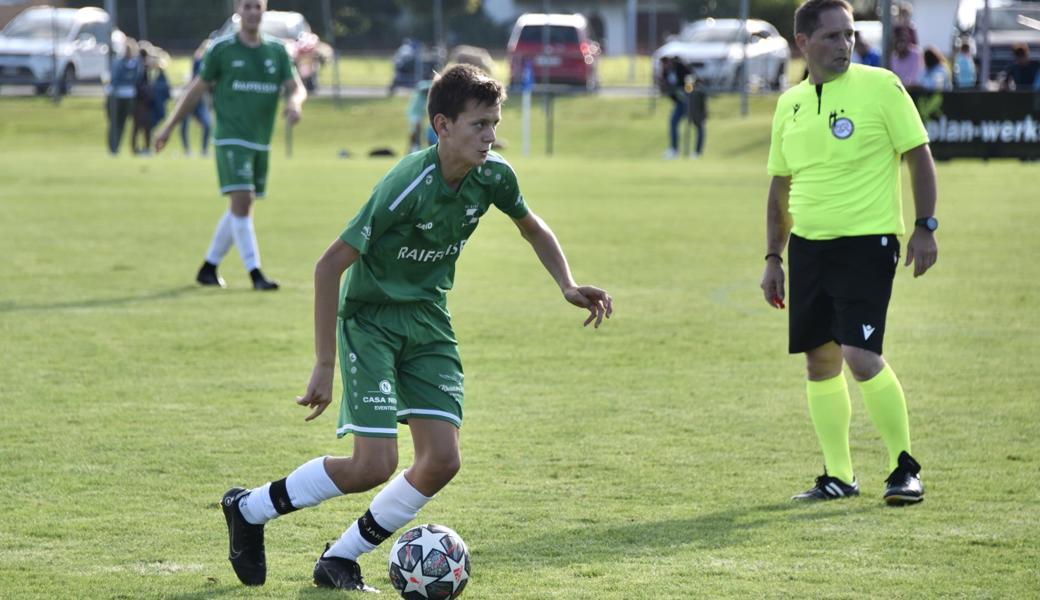 Alessandro Gottscher war Rebsteins Siegtorschütze im Spiel gegen Glarus.