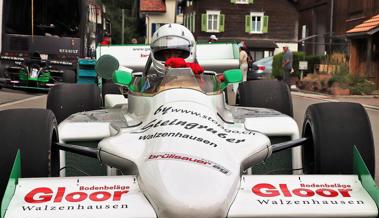 135 Autos und 40 Motorräder am Historischen Bergsprint