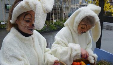 Der Osterhase hoppelt durchs Städtli