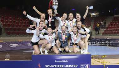 Titelverteidiger Diepoldsau-Schmitter startet als Favorit in die NLA-Hallensaison der Frauen