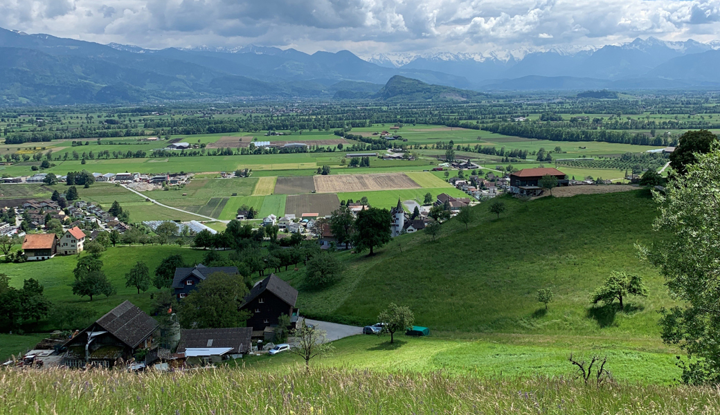 Schau dich um: Gedanken zum Kranz des Bergpanoramas