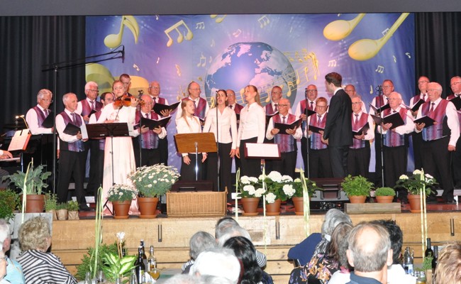 Mit Konzerten und Festen: Männerchor feiert 130 Jahre Vereinsleben