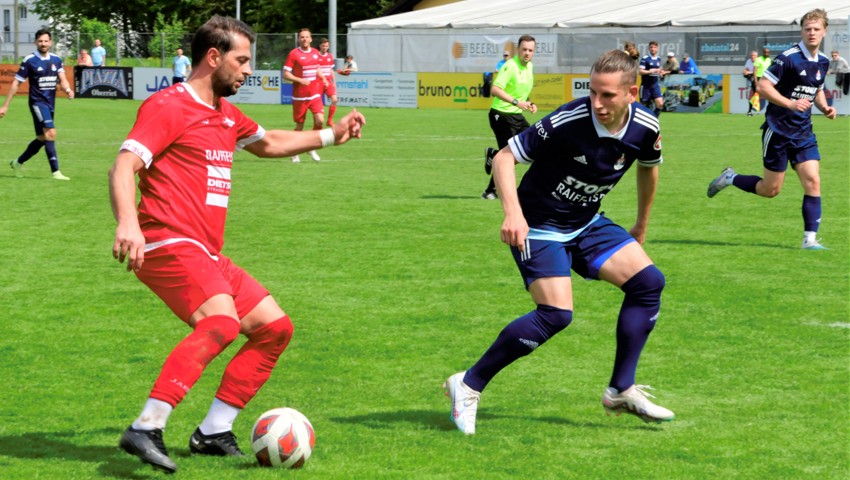 Auch Valdet Istrefi, der dem FCM erhalten bleibt, gelang es nicht, die Uzwiler Abwehr auszuhebeln.