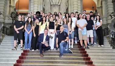 Bärengraben und politische Debatten: Lehrlingsausflug in die Hauptstadt