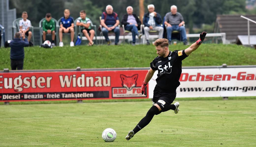 Widnaus neuer Goalie Ilija Kovacic, der am Mittwoch im Testspiel gegen Austria Lustenau II debütierte, und seine Kollegen haben im Cup ein Traumlos gezogen.