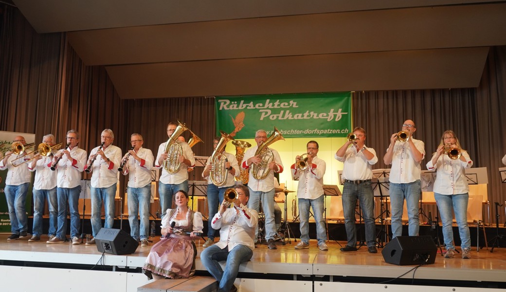 Blaskapellensonntag: Viel Applaus und musikalische Höhepunkte beim Räbschter Polkatreff