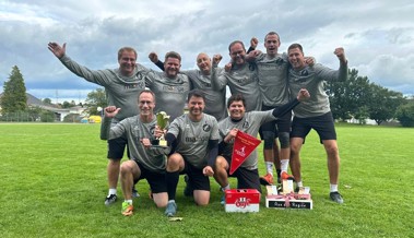 Widnaus Faustball-Senioren holen den Schweizer Meistertitel