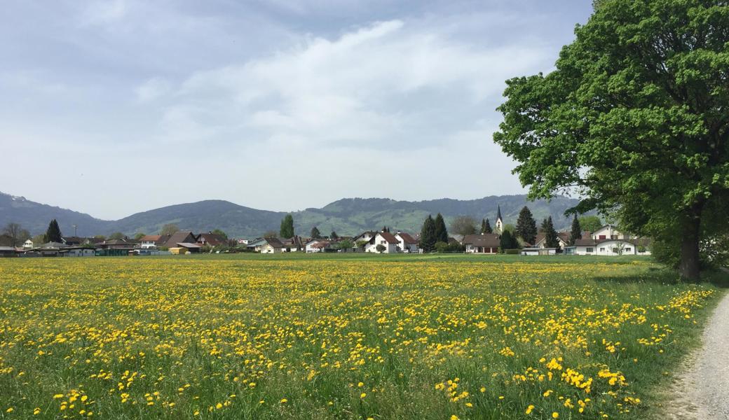 Ein Osterspaziergang in Kriessern.