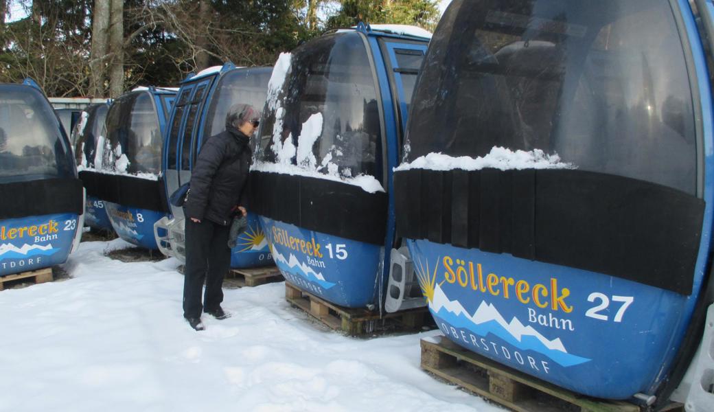 Die Gondeln sind nicht für Skilifte im Appenzellerland bestimmt.