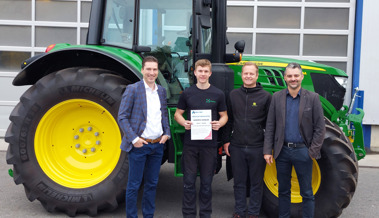 Schweizermeister der Landmaschinenmechaniker arbeitet in Eichberg