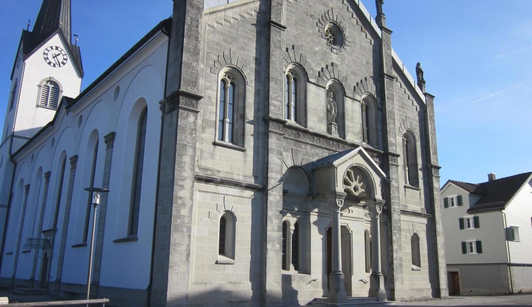 Die Oberegger Kirche ist ein markantes Bauwerk.