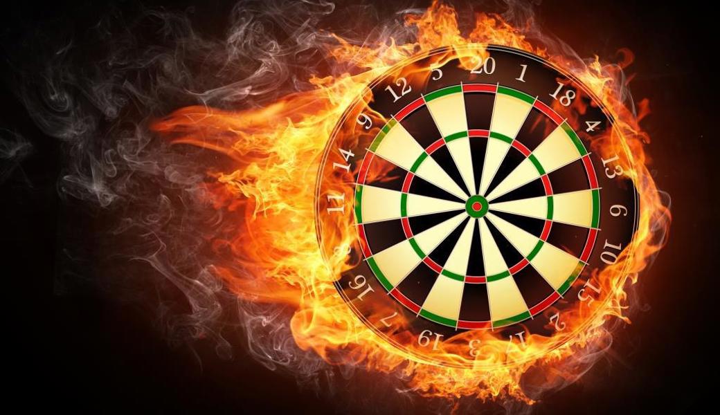 Die Rheintaler Darts-Spieler sind on Fire.