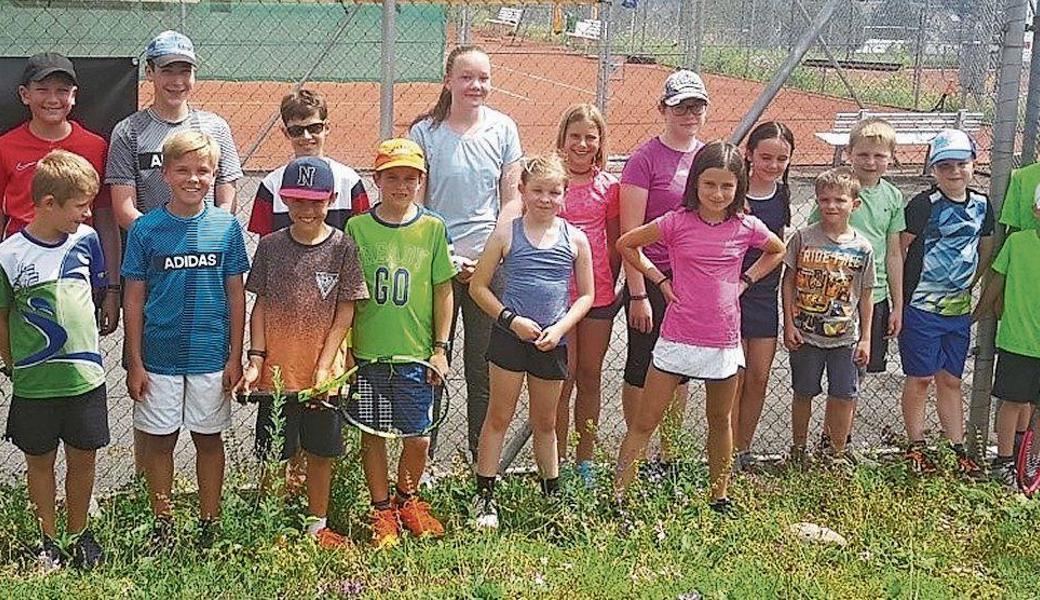 Die Junioren-Clubmeisterschaften wurden bei besten Bedingungen durchgeführt. 