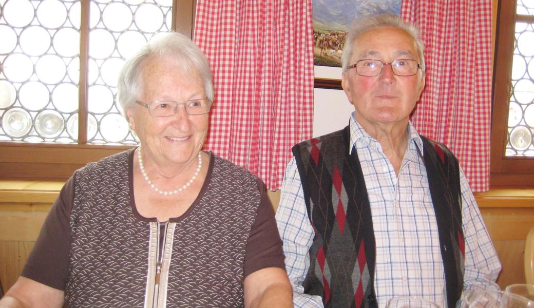 60 Jahre miteinander verheiratet: Theres und Alois Scherrer-Weder.