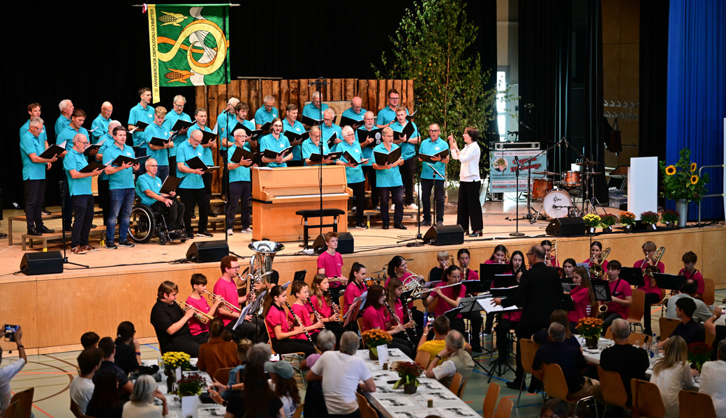 150 Jahre Vereinsgeschichte: Ein ganzes Dorf feiert seinen Männerchor