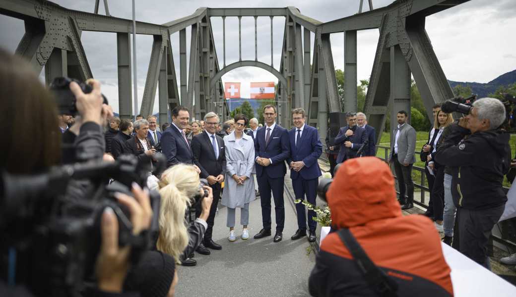 Hohe Gäste zu Besuch im Mai und im Juni brannte endlich der Böögg