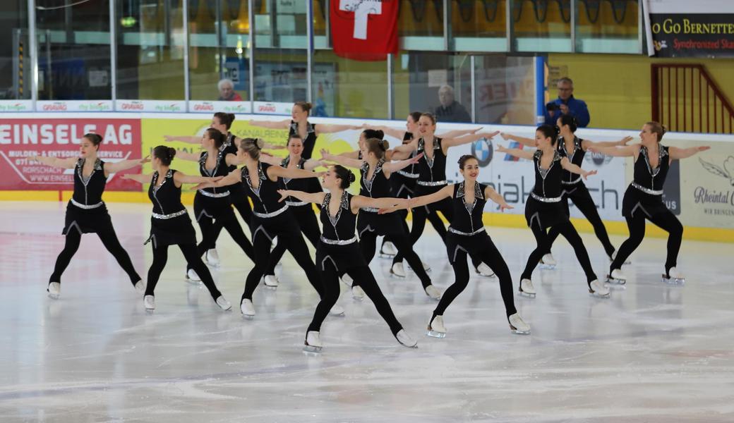 Die Rheintaler Ice Storms erreichten Platz 5 von acht Teams.