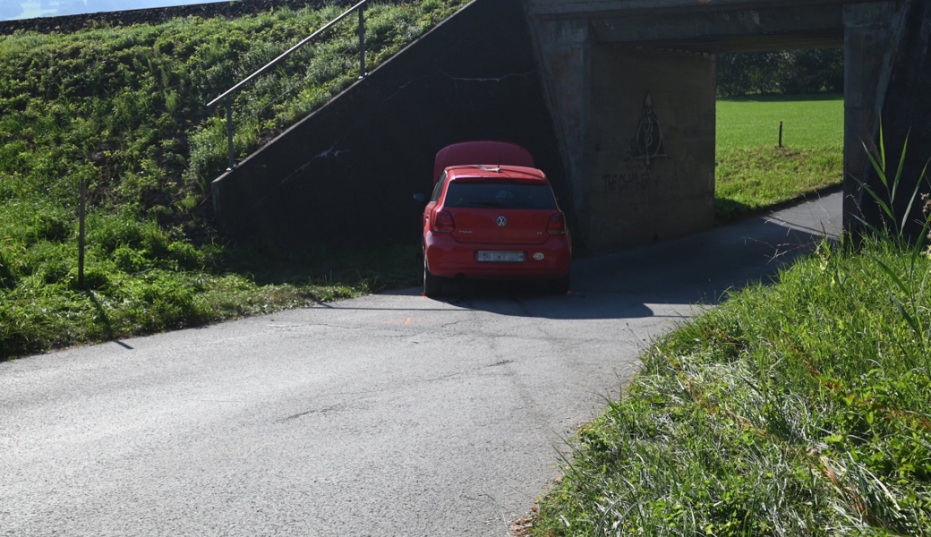 Selbstunfall mit Auto: 49-jähriger Fahrer verstirbt noch am Unfallort