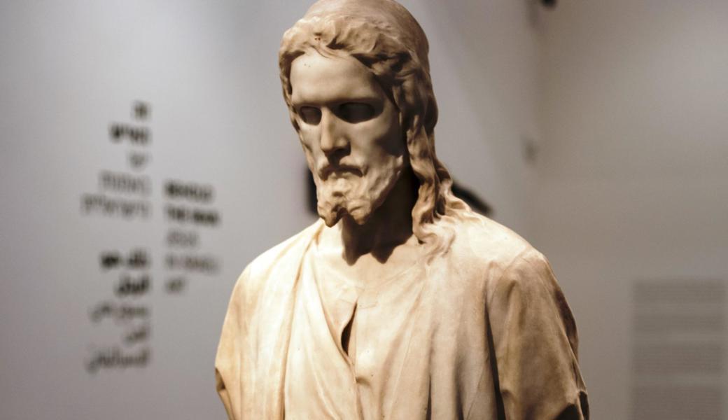 Die Skulptur im Israel-Museum in Jerusalem stellt den gefesselten Jesus Christus dar.