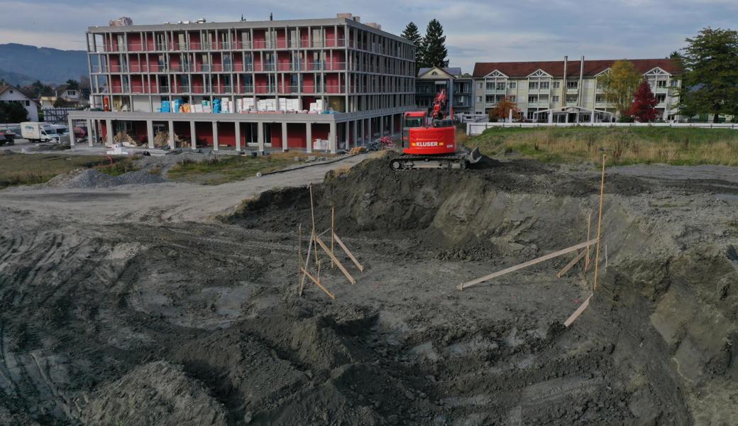 Der «Raum der Stille» wird auf dem Areal des neuen Zentrums Rheinauen gebaut. 