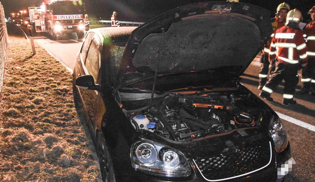 Verletzt wurde beim Autobrand niemand.