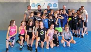 Viel los beim Nachwuchs des Ringerclubs Oberriet-Grabs