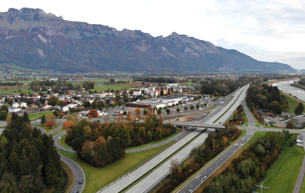 A13 Haag Autobahneinfahrt Haagcenter