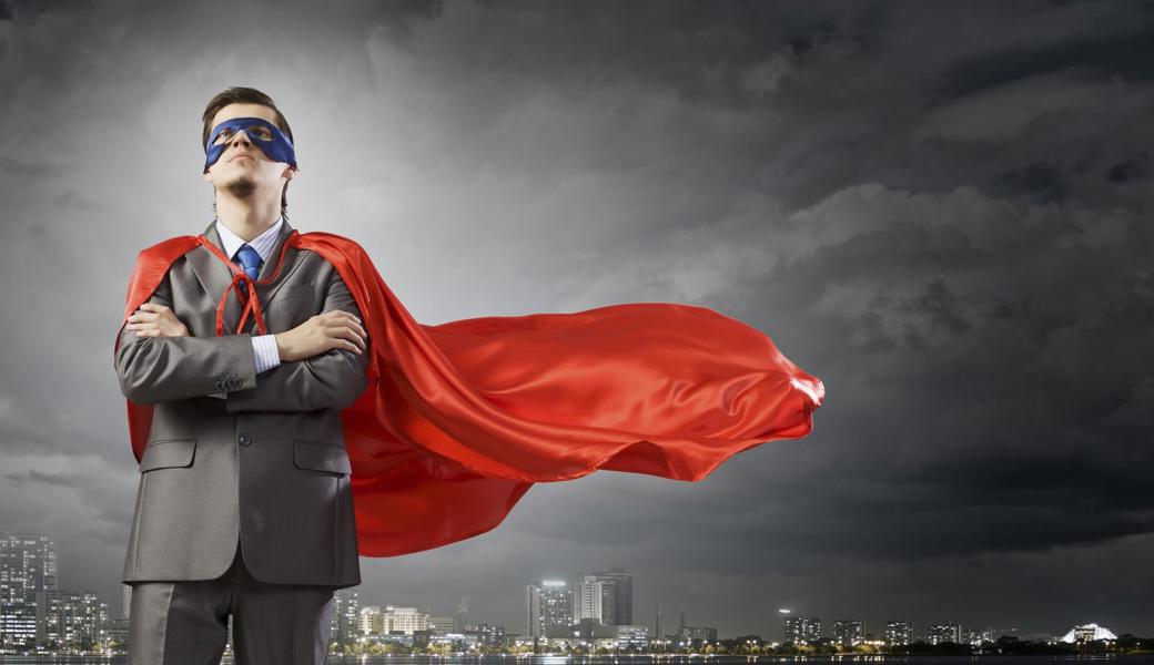 Jeder kann ein Held sein.