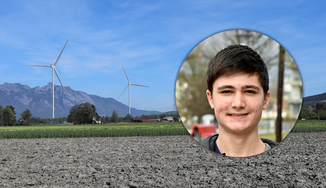 «Es hat genug Wind hier», sagt Kantischüler Alexander Meledjiev