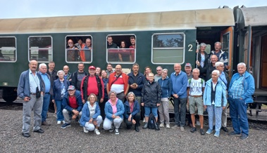 Auf historischen Pfaden: Team des Festungsmuseums Heldsberg auf Erkundungstour