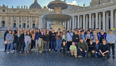 Die Minis der Seelsorgeeinheit reisten nach Rom