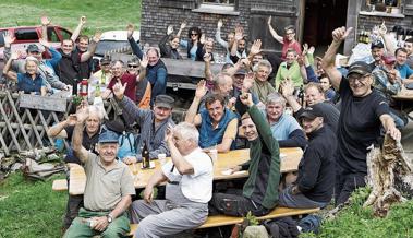 53 Freiwillige arbeiteten auf der Alp Sämtis