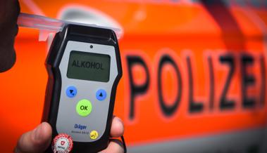 Polizei zieht mehrere Alkofahrer aus dem Verkehr