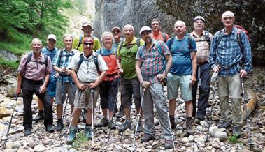 Turnerfahrt der Männerriege führte zum Grand Canyon der Ostschweiz