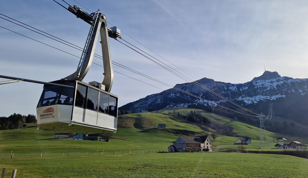 Wartungsarbeiten am Hohen Kasten: Seilbahn und Drehrestaurant schliessen für Sicherheitsupdates