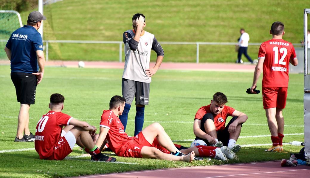 Der FC Rheineck muss nach zwei Halbsaisons in der 2. Liga wieder runter.