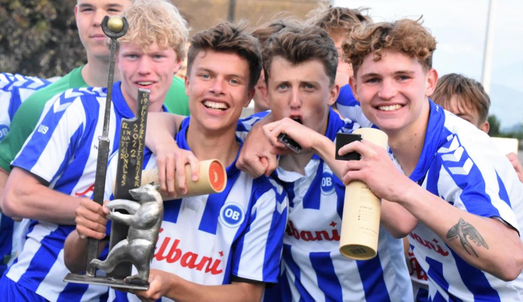 Erfolgreich bei der ersten Teilnahme: Der Odense Boldklub von der Insel Fünen gewann als erstes dänisches Team das internationale Altstätter U19-Turnier. 