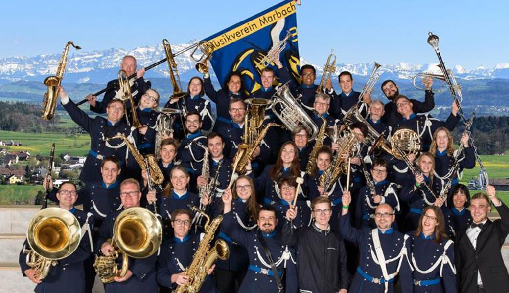 Der Musikverein Marbach freut sich auf das Konzert.