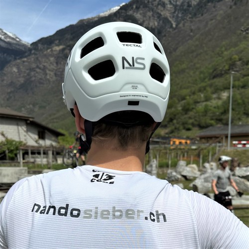 Nando Sieber in Malvaglia, Tessin - der junge Athlet hat jetzt auch eine eigene Webseite.
