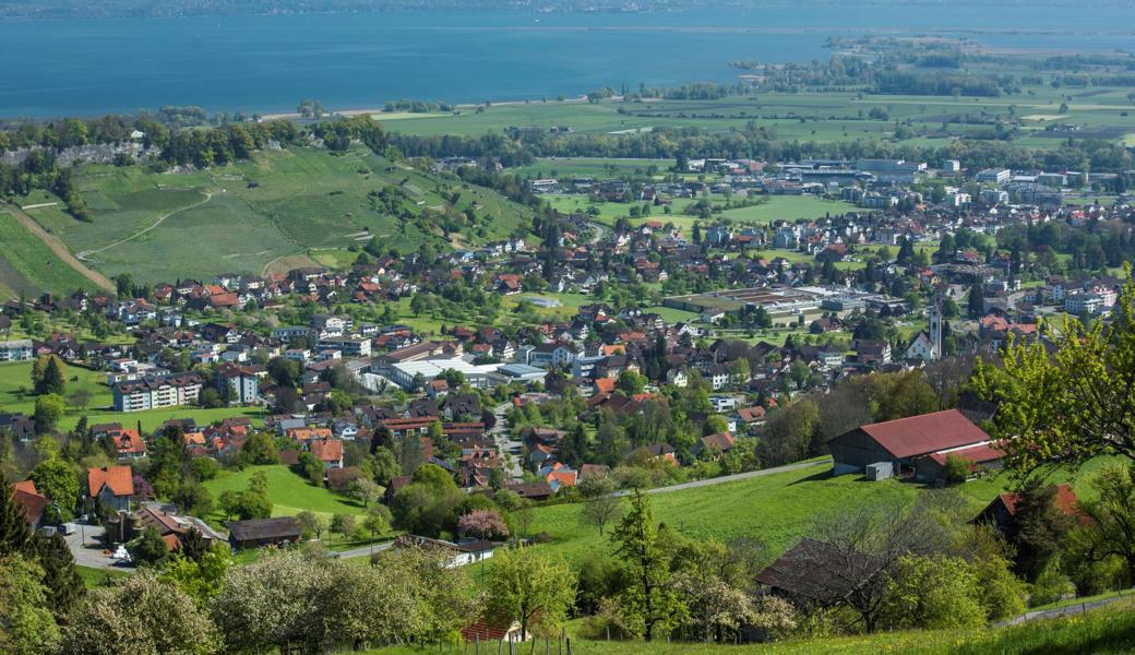 Politisch umstritten: Die idyllisch gelegene Gemeinde Thal.